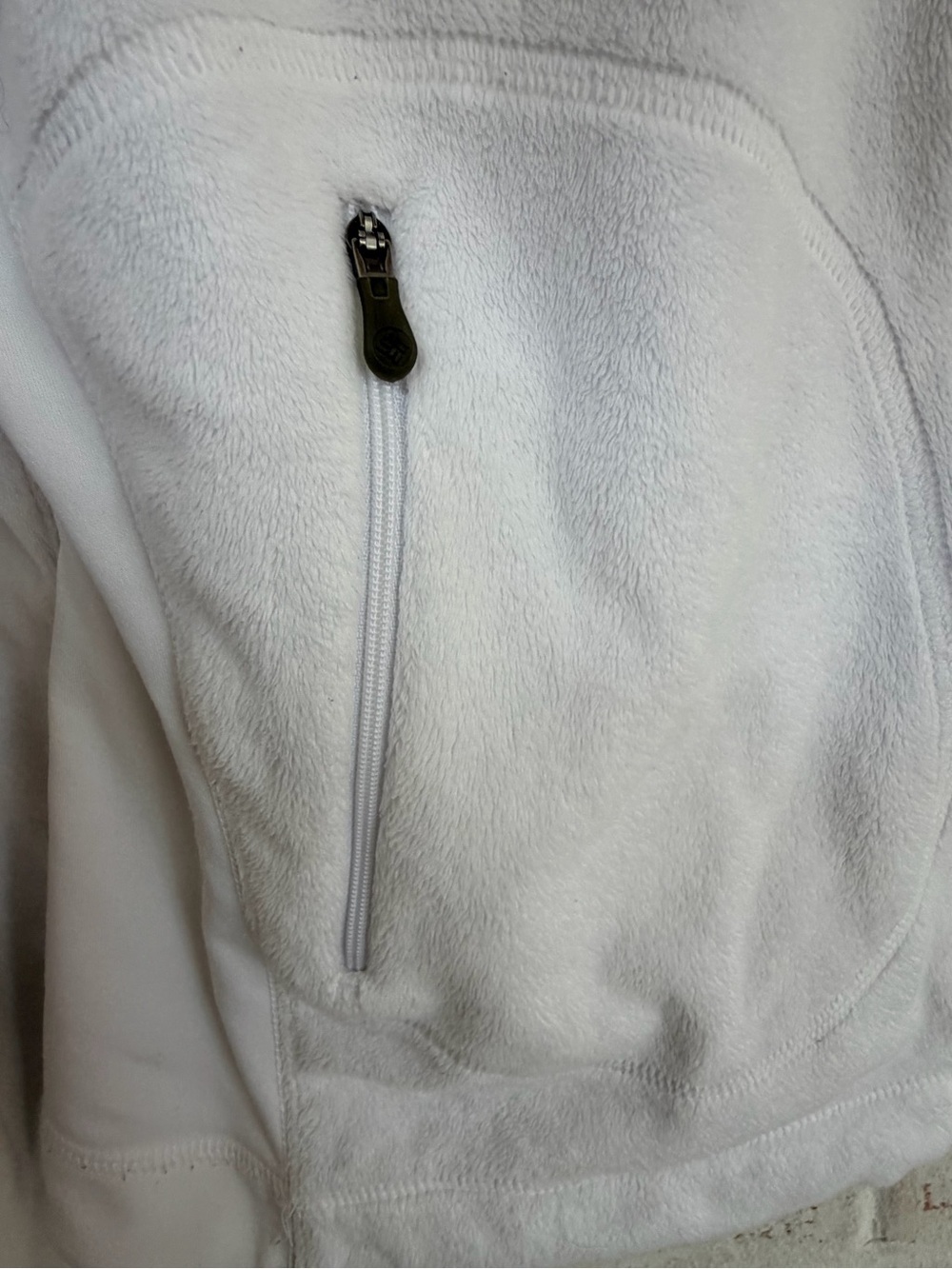 Columbia Benton Springs Interchange Fleece Jacket|Women’s Medium| White Full Zip - Picture 8 of 8
